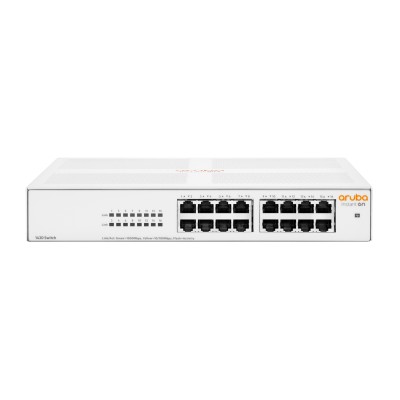 Aruba Instant On 1430 16G Non gestito L2 Gigabit Ethernet (10/100/1000) 1U Bianco