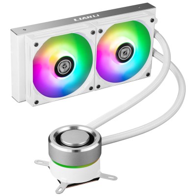 Lian Li GALAHAD 240 V2 AIO Water Cooler, D-RGB - Bianco