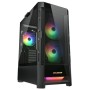 Cougar Duoface RGB, Mid-Tower, Vetro Temperato, ARGB - Nero