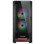 Cougar Duoface RGB, Mid-Tower, Vetro Temperato, ARGB - Nero