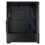 Cougar Duoface RGB, Mid-Tower, Vetro Temperato, ARGB - Nero