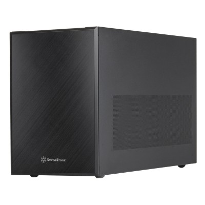 Silverstone Sugo 17, Case Cubico, Mini - Nero