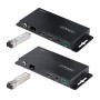 StarTech.com Kit Extender HDMI su fibra ottica LC, 4K 60Hz fino a 1km (Single Mode) o 300m (Multimode) - Estensore HDMI, HDR, HD