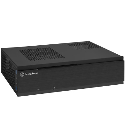 Silverstone SST-ML06B-E Milo USB3.0 Case HTPC - Nero