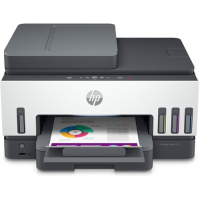 HP Smart Tank Stampante multifunzione 7605, Stampa, copia, scansione, fax, ADF e wireless, ADF da 35 fogli, scansione verso PDF,