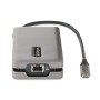 StarTech.com Adattatore Multiporta USB-C - Docking Station USB Type C con HDMI/DP 4K60Hz - Hub USB a 3 porte (1x ricarica) - PD 