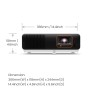 BenQ X500i videoproiettore Proiettore a corto raggio 2200 ANSI lumen DLP 2160p (3840x2160) Nero, Bianco