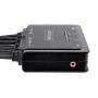 StarTech.com C2-DH46-UA2-CBL-KVM switch per keyboard-video-mouse (kvm) Nero