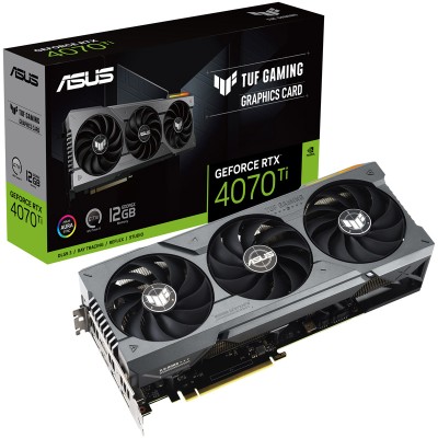 Asus GeForce RTX 4070 Ti TUF 12G, 12GB GDDR6X, DLSS 3