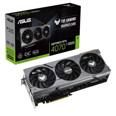 Asus GeForce RTX 4070 Ti Super TUF O16G, 16GB GDDR6X, DLSS 3