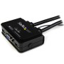 StarTech.com Switch Commutatore KVM USB VGA a 2 porte - Alimentato via USB con pulsante di commutazione a distanza