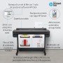 HP Designjet Stampante T650 da 24”