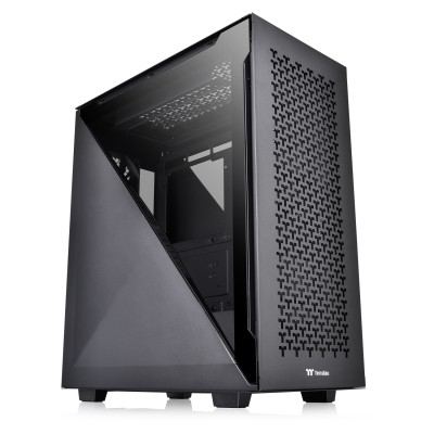 Thermaltake Divider 500 TG Air, Tempered Glass - Nero