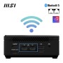 MSI Cubi N ADL-N100 FS 4GB 128GB W11P Intel® N DDR4-SDRAM HDD+SSD Windows 11 Pro Mini PC Nero