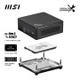 MSI Cubi N ADL-N100 FS 4GB 128GB W11P Intel® N DDR4-SDRAM HDD+SSD Windows 11 Pro Mini PC Nero