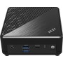 MSI Cubi N ADL-N100 FS 4GB 128GB W11P Intel® N DDR4-SDRAM HDD+SSD Windows 11 Pro Mini PC Nero