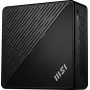 MSI Cubi N ADL-N100 FS 4GB 128GB W11P Intel® N DDR4-SDRAM HDD+SSD Windows 11 Pro Mini PC Nero