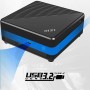 MSI Cubi N ADL-N100 FS 4GB 128GB W11P Intel® N DDR4-SDRAM HDD+SSD Windows 11 Pro Mini PC Nero