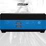 MSI Cubi N ADL-N100 FS 4GB 128GB W11P Intel® N DDR4-SDRAM HDD+SSD Windows 11 Pro Mini PC Nero