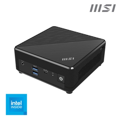 MSI Cubi N ADL-N200 BB 0.66L sized PC Nero Intel SoC 3,7 GHz