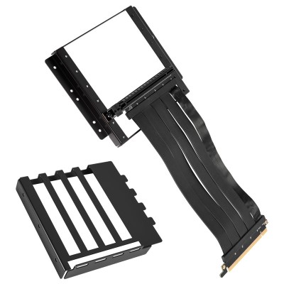 Lian Li O11D-1X Riser Card + PCI Slot Bracket - Nero