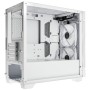 Lian Li LANCOOL 205M Mesh Micro-ATX, Tempered Glass - Bianco