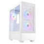 Lian Li LANCOOL 205 Mesh C, Mid-Tower, Tempered Glass, ARGB - Bianco