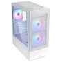 Lian Li LANCOOL 205 Mesh C, Mid-Tower, Tempered Glass, ARGB - Bianco