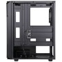 iTek Case SIX TRIANGLE, ARGB, Mid-Tower, Vetro Temperato - Nero