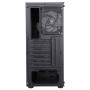 iTek Case SIX TRIANGLE, ARGB, Mid-Tower, Vetro Temperato - Nero