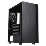 iTek Case SYLENT 03N, Mid-Tower, Fonoassorbente, Mesh - Nero