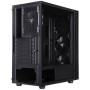 iTek Case SYLENT 03N, Mid-Tower, Fonoassorbente, Mesh - Nero