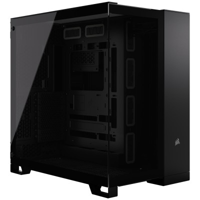 Corsair 6500X, Vetro Temperato - Nero