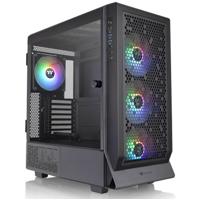 Thermaltake Ceres 500 TG ARGB - Nero