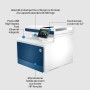 HP Color LaserJet Pro Stampante multifunzione 4302fdn, Colore, Stampante per Piccole e medie imprese, Stampa, copia, scansione, 