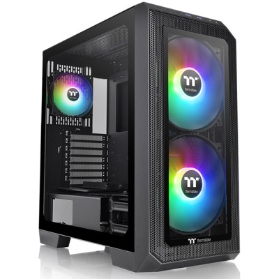 Thermaltake View 300 MX, Vetro Temperato - Nero