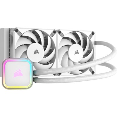 Corsair iCUE H100i ELITE RGB, bianco - 240 mm