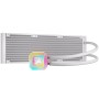 Corsair iCUE H150i ELITE CAPELLIX XT AIO Liquid CPU Cooler - 360 mm, Bianco