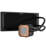 Corsair iCUE H100x RGB ELITE V2 AIO Liquid CPU Cooler - 240 mm, Nero