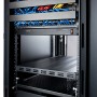 StarTech.com Ripiano 1U regolabile ventilato per rack 19" - Robusto ripiano per armadio server rack 19 pollici - Mensola Univers