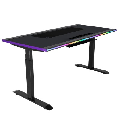 Cooler Master GD160 Gaming Desk - Nero e Porpora