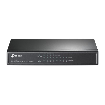 TP-Link TL-SG1008P Gigabit Ethernet (10/100/1000) Supporto Power over Ethernet (PoE) Grigio