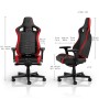 noblechairs EPIC Compact Gaming Chair - Nero/Carbonio/Rosso