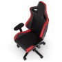 noblechairs EPIC Compact Gaming Chair - Nero/Carbonio/Rosso