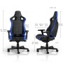 noblechairs EPIC Compact Gaming Chair - Nero/Carbonio/Blu