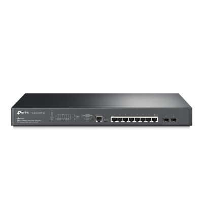 TP-Link TL-SG3210XHP-M2 switch di rete Gestito L2/L3 2.5G Ethernet (100/1000/2500) Supporto Power over Ethernet (PoE) 1U Nero