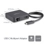 StarTech.com Adattatore Multiporta USB-C per Portatili - 4k HDMI - GbE - USB Tipo C - USB-A