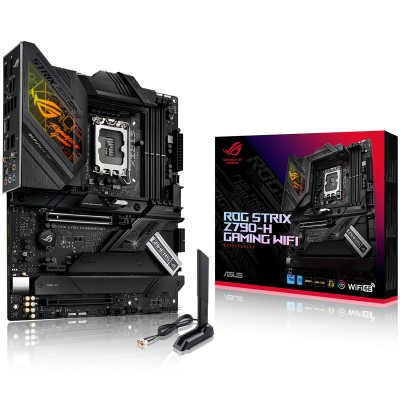 Asus ROG STRIX Z790-H Gaming WiFi, Intel Z790 Mainboard - Socket 1700, DDR5