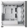 Corsair iCUE 5000X RGB Tempered Glass Smart Case - Bianco con Finestra