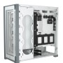 Corsair iCUE 5000X RGB Tempered Glass Smart Case - Bianco con Finestra